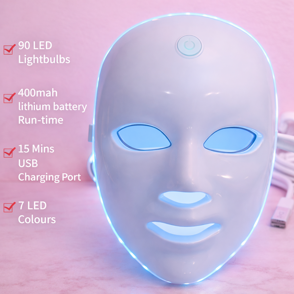 Blush Babes™ LumiGlow 7 Colour LED Mask