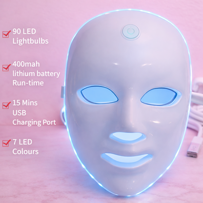 Blush Babes™ LumiGlow 7 Colour LED Mask